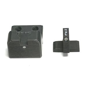 Heinie Suppressor Ledge Tritium Straight Eight Night Sight Set for HK45, VP9, P30(L)