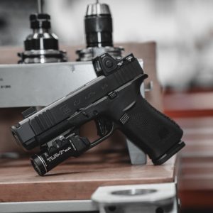 Alternative view of PMM Micro Barrel and Compensator Combo for Glock 43/43x/48 With Muschi