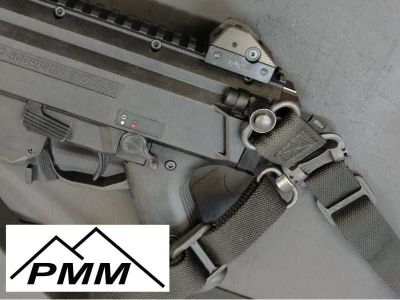 PMM CZ Scorpion EVO 3 S1 and CZ Scorpion EVO 3 S2 Micro Rear QD Sling Mount - Image 12