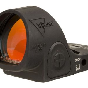 Trijicon, SRO (Specialized Reflex Optic), 2.5 MOA, Adjustable LED, Matte Black Finish