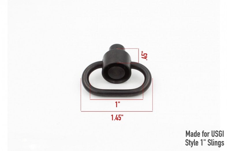 Damage Industries Quick-Detach Swivel, 1.00″ Loop HD Set* - Image 2